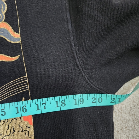 LURKING CLASS Black Grim Reaper Graphic Hoodie. Size Mens Medium - Picture 11 of 12